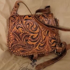 Vintage saddle bag